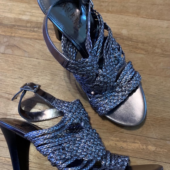 Ralph Lauren (Holleen) Braided with ankle strap - Picture 4 of 10